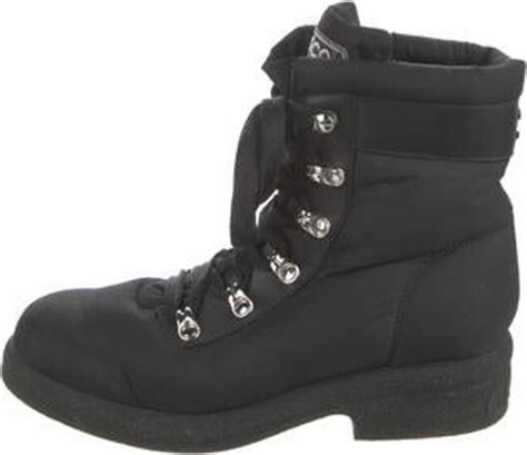 Chanel 2021 Coco Neige Combat Boots 